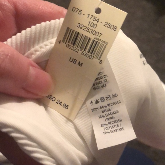 aerie brand White Cheekier Style Ribbed Material Bikini Bottom MIX & MATCH NWT - Picture 3 of 5